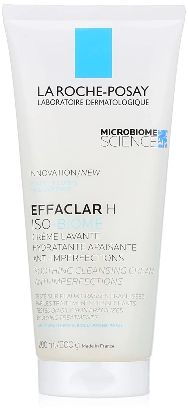 La Roche-Posay Effaclar Н Iso-Biome Успокояващ измиващ крем 200 мл