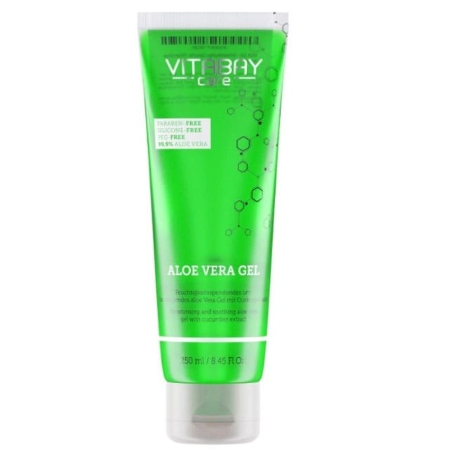Vitabay Care Aloe Vera Gel - Алое вера гел 99,9% с екстракт от краставица, 250 ml