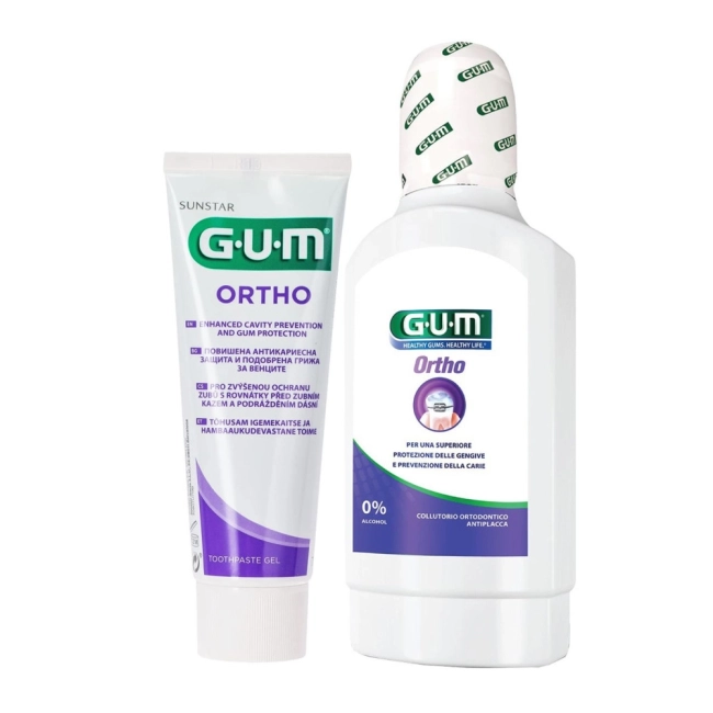 GUM Ortho Комплект "Ортодонт" Паста + вода