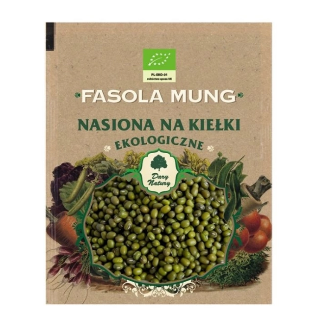 Dary Natury Боб мунг - Семена за кълнове Био, 50 g