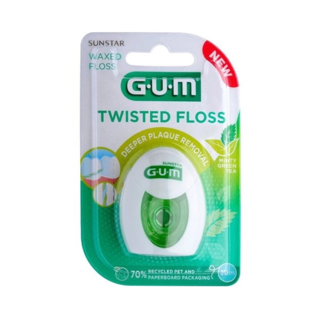 GUM конец за зъби TWISTED Floss 30м