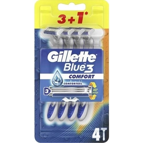 Gillette Blue 3 Comfort Самобръсначки за еднократна употреба 3+1 бр