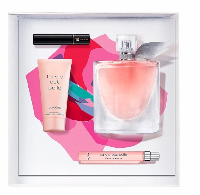 Lancome La Vie Est Belle Комплект за Жени - EdP 100 мл +Лосион за тяло 50 мл + EdP 10 мл + Спирала 2 мл