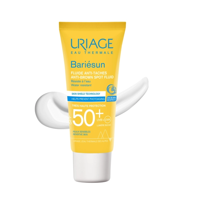 Uriage Bariesun Слънцезащитен флуид против пигментации SPF50 40 ml