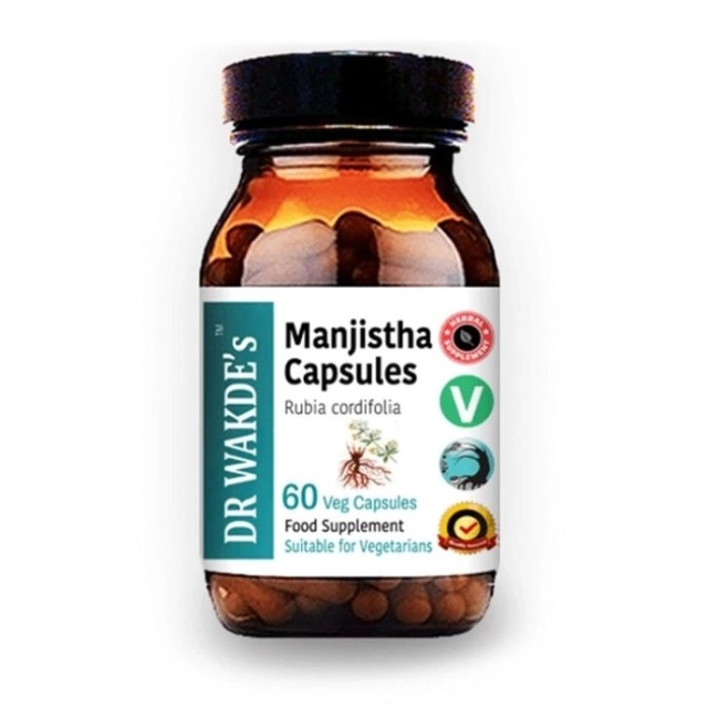 DR WAKDE’s Manjistha / Манджиста Аюрведа, 60 капсули
