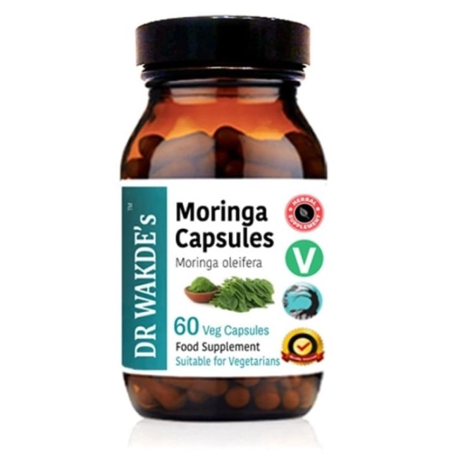 DR WAKDE’s Moringa / Моринга Аюрведа, 60 капсули