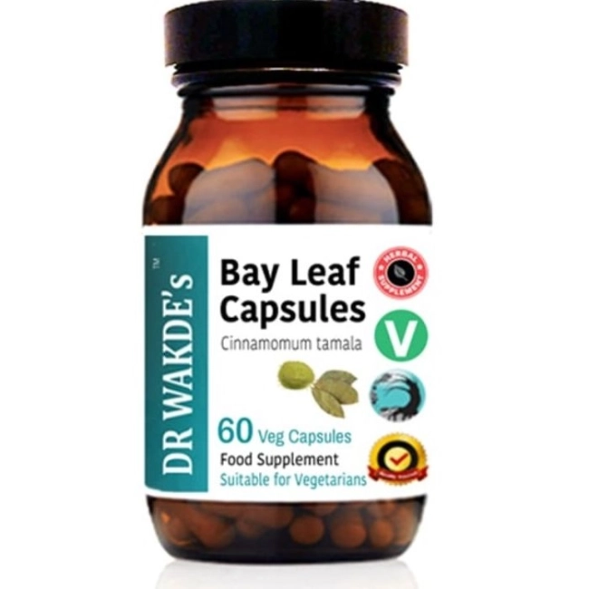 DR WAKDE’s Индийски дафинов лист (Bay leaf) – Имунитет, диабет и камъни в бъбреците, 60 капсули