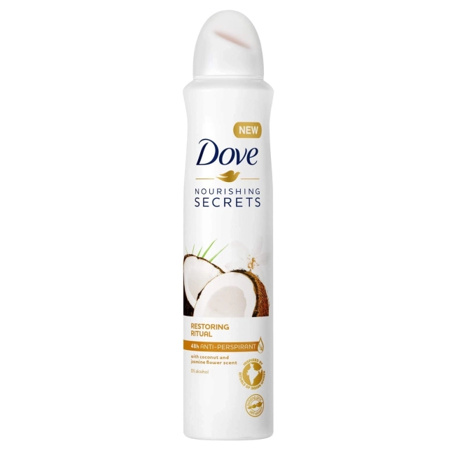 Dove Nourishing Secrets Кокос & Жасмин Дезодорант спрей 250 мл