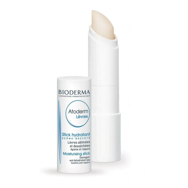 Bioderma Atoderm Хидратиращ стик за устни 4 г