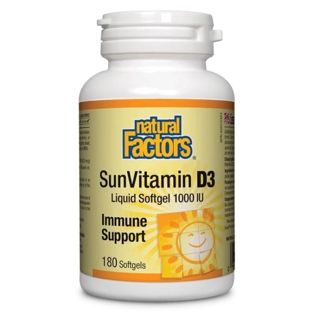 Витамин D3 за вегани - Vitamin D3, vegan, bioenhanced Whole Earth & Sea® 1000 IU, 90 капсули