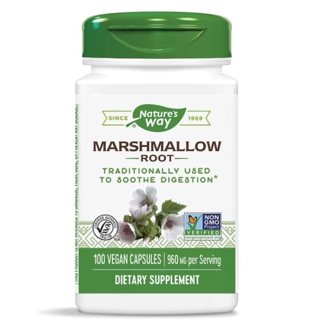 Nature’s Way Бяла ружа - Стомашно-чревен тракт и дихателна система, 480 mg, 100 капсули