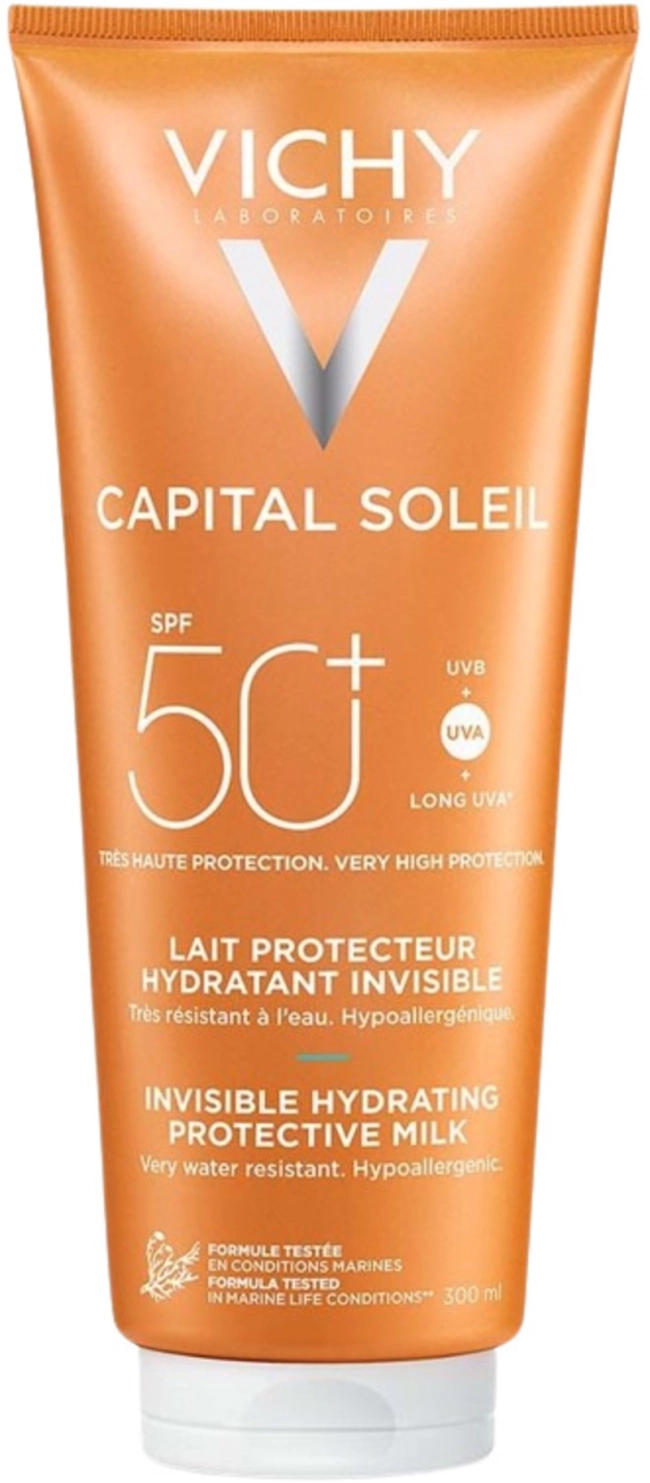 Vichy Capital Soleil Слънцезащитно мляко за лице и тяло SPF50 300 мл