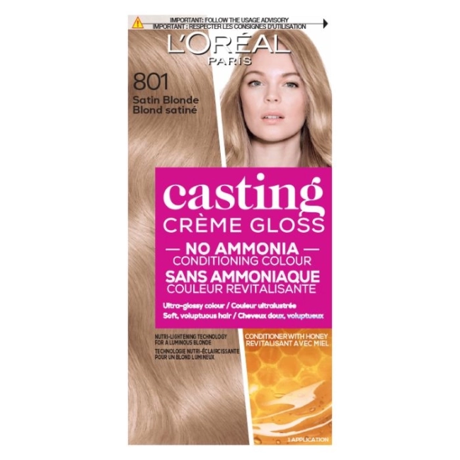 L'OREAL PARIS CASTING CREME GLOSS Боя за коса 801