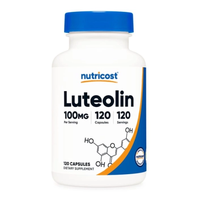 Nutricost При алергии - Лутеолин (Luteolin), 50 mg x 120 капсули