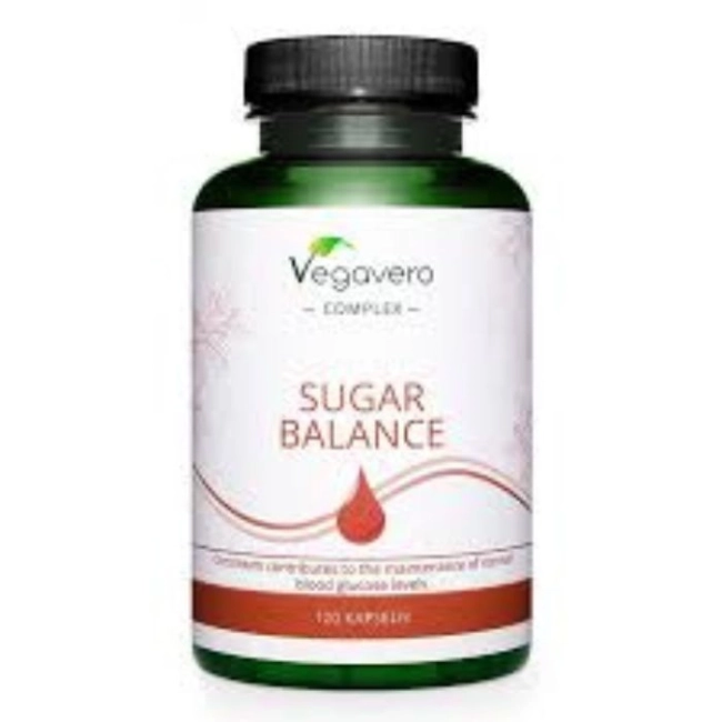 Vegavero Баланс на кръвната захар - Sugar Balance, 120 капсули