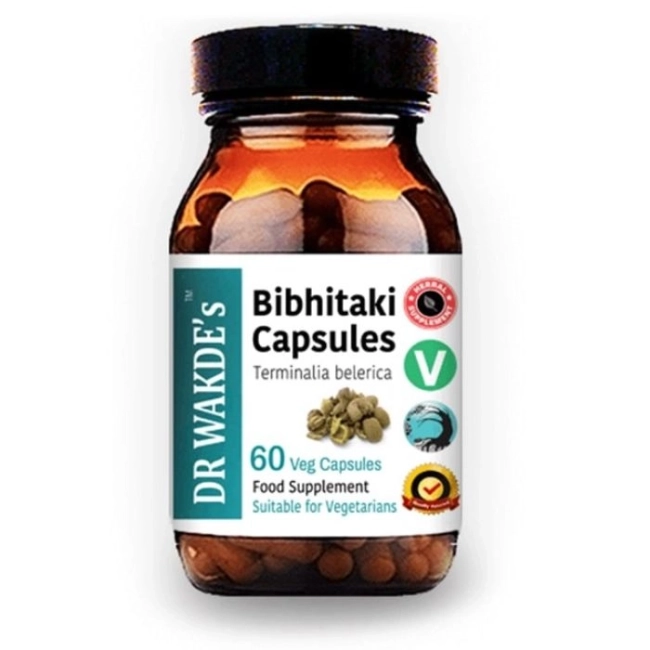 DR WAKDE’s Бибитаки (Bibhitaki) - за отхрачване и изчистване на белия дроб, 60 капсули