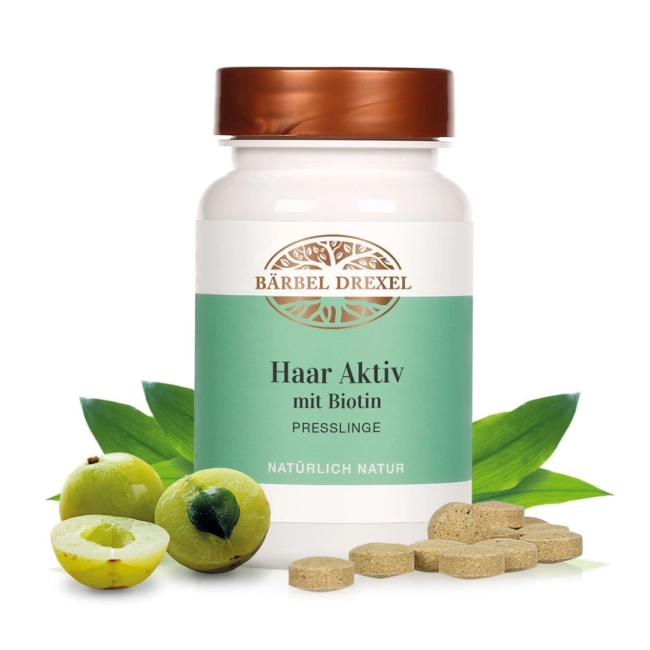 Haar Aktiv mit Biotin Формула за здрава коса с биотин от киноа 125 таблетки Barbel Drexel