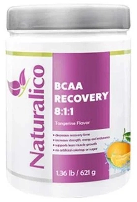 NATURALICO BCAA Recovery 8:1:1 621 гр. Вкус мандарина