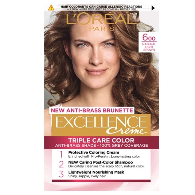 L’Oreal Excellence Creme Боя за коса 600 Natural Light Brown