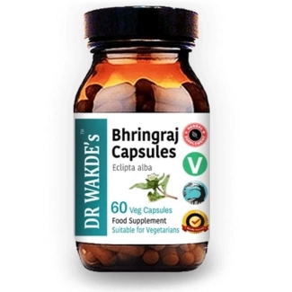 DR WAKDE’s Брингараж (Bhringraj) - подобрява апетита и храносмилането, 60 капсули