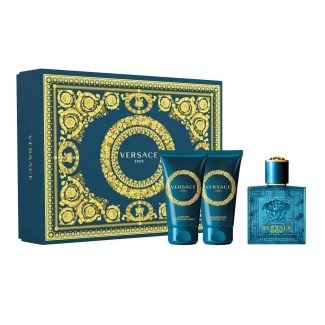 Versace	Eros M Set EdT 50 ml + Афтършейф 50 ml + Душ гел 50 ml