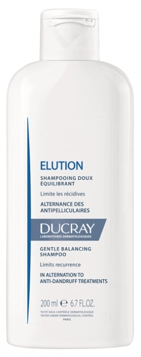 Ducray Elution ребалансиращ шампоан против пърхот 200 мл