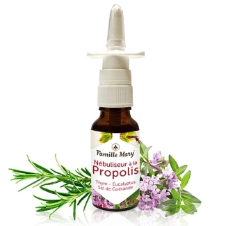 Famille Mary Спрей за нос с прополис, мащерка, розмарин и евкалипт, 20 ml