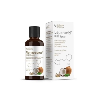 Leparacid Kids Сироп за деца и възрастни При вътрешни паразити и вируси 50 мл Doleran Pharma