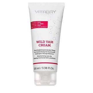 Vitabay Wild Yam Cream - Крем с екстракт от див ям (за лице и тяло), 100 ml