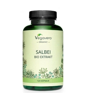Vegavero Нервна и когнитивна система - Градински чай (Салвия), 120 капсули