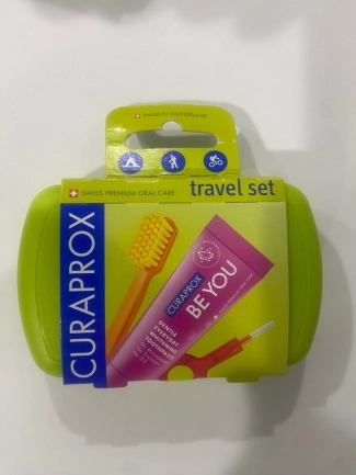 CURAPROX Комплект за път Be You Зелен
