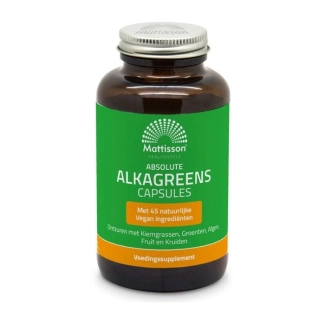 Mattisson Healthstyle Алкален баланс - АлкаГрийнс - Absolute AlkaGreens, 180 капсули