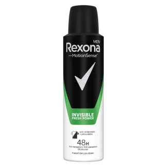 Rexona Men Invisible Fresh Power Део спрей против изпотяване за мъже 150 мл