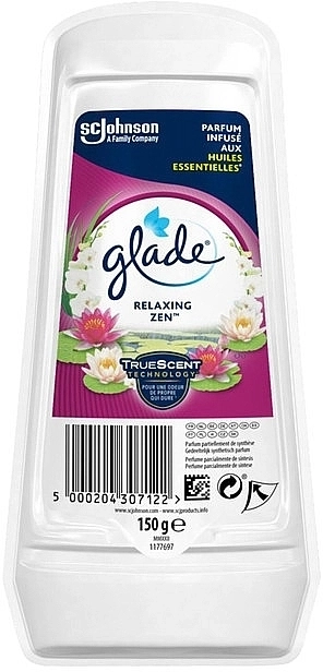 Glade Relaxing Zen Гел ароматизатор за стая Релаксиращ 150 гр