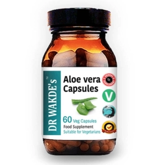 DR WAKDE’s Алое вера - за пречистване на тялото, силен имунитет и здрава кожа, 60 капсули
