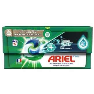 Ariel Pods+ Touch of Lenor Unstoppables Капсули за пране 27 пранета