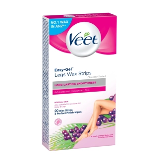 VEET Ленти за епилация.за тяло и крака за нормална кожа 20 бр