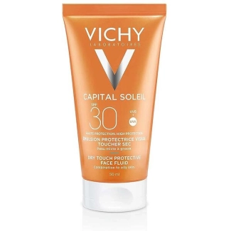 Vichy Capital Soleil Dry Touch Матиращ флуид за лице SPF30, 50 мл