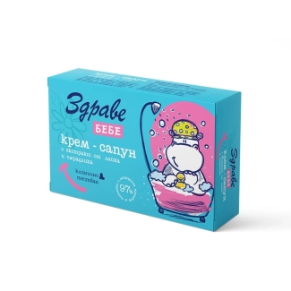 Здраве БЕБЕ Крем сапун с Лайка 75 g
