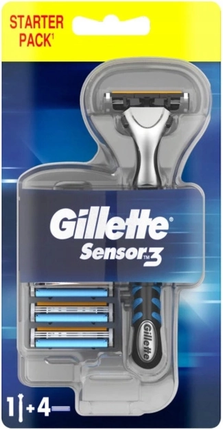 Gillette Sensor3 Самобръсначка с 4 ножчета