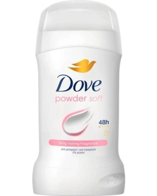 Dove Powder Soft Део стик против изпотяване за жени 50 мл
