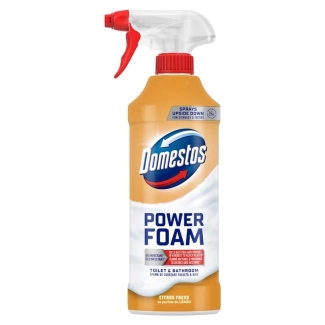 Domestos Power Foam Citrus Fresh Почистваща пяна 435 мл