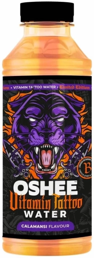 OSHEE TATTOO Изотонична витаминова вода Каламанси 555 ml