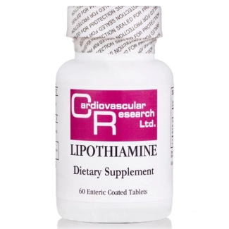 Ecological Formulas Нервна система и мозъчна функция - Липотиамин - Тиамин + Алфа-липоева киселина, 60 таблетки