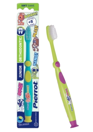 Pierrot Ортодонтска Детска четка за зъби 8+ Soft