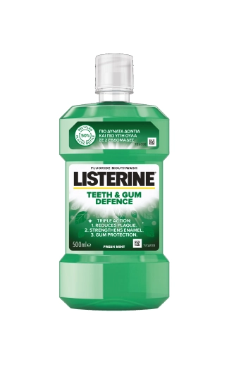 Listerine Fresh Burst Вода за уста 500 мл