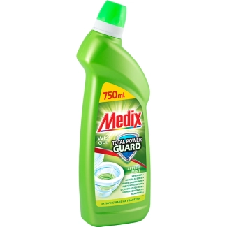 Medix Почистващ гел за тоалетна Apple &amp; Mint 750 мл