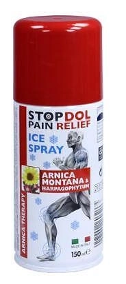 STOPDOL Ice Spray Болкоуспокояващ спрей със студен ефект с Арника и Дяволски нокът х150мл