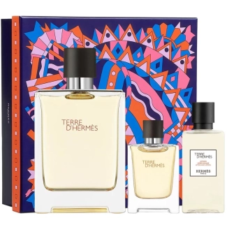 Hermès Terre d&#039;Hermes Комплект за Мъже - edt 100 ml + Афтършейв 40 ml + edt 12.5 ml