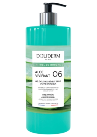 Doliderm Aloe Vivifiant 06 Кремообразен душ гел 2в1 1 л.